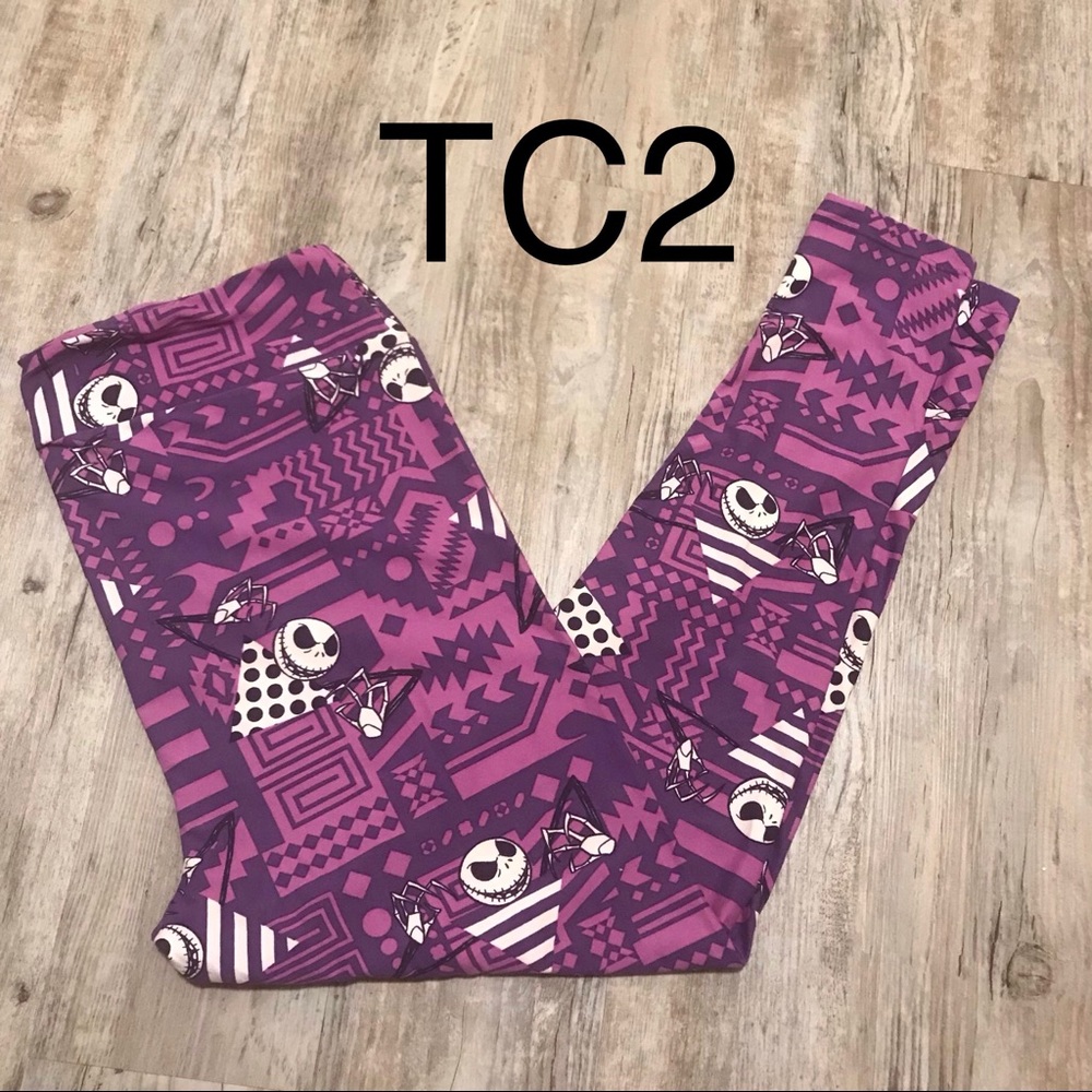 LuLaRoe Nightmare Before Christmas TC2 Leggings